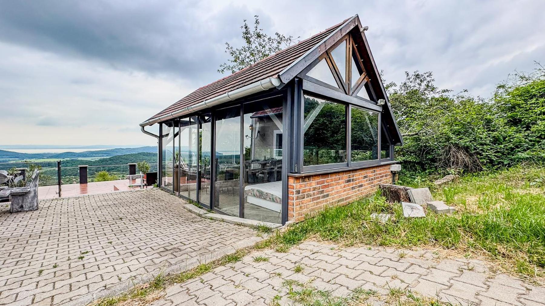 Borospince Vendeghaz Villa Pécsely Exterior photo