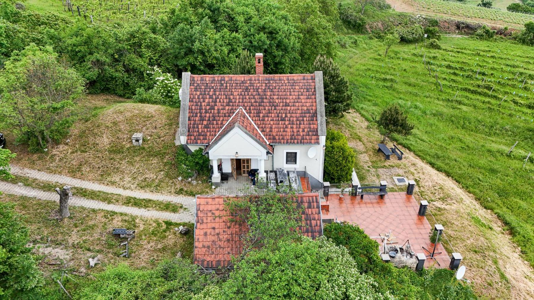 Borospince Vendeghaz Villa Pécsely Exterior photo
