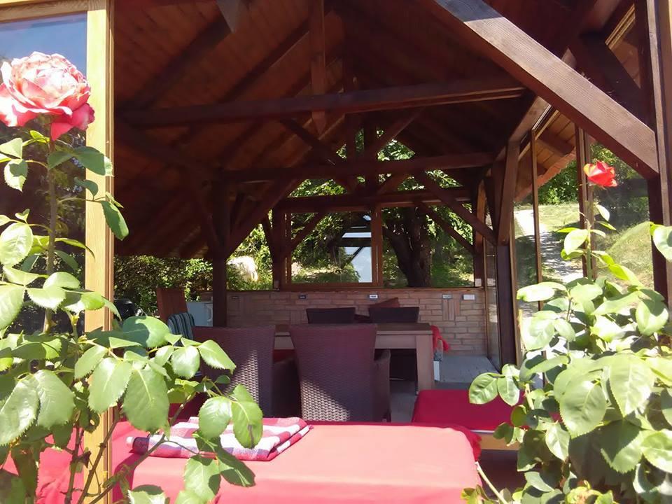 Borospince Vendeghaz Villa Pécsely Exterior photo