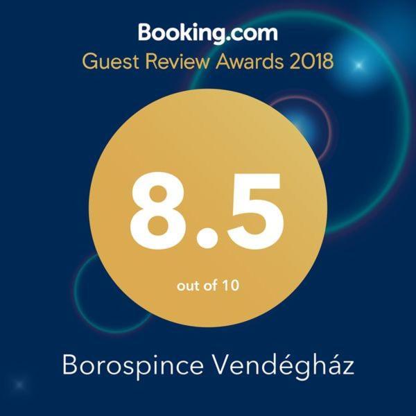 Borospince Vendeghaz Villa Pécsely Exterior photo